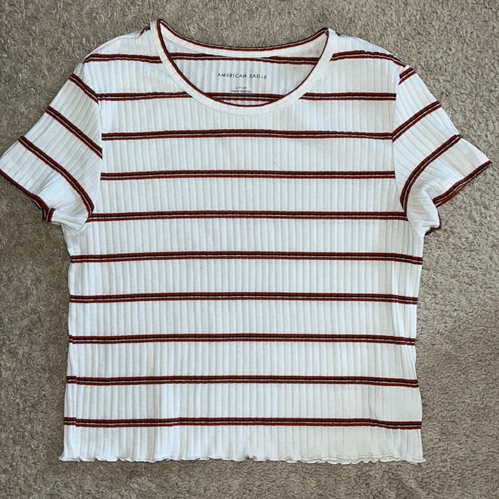American Eagle Crop Top Tee